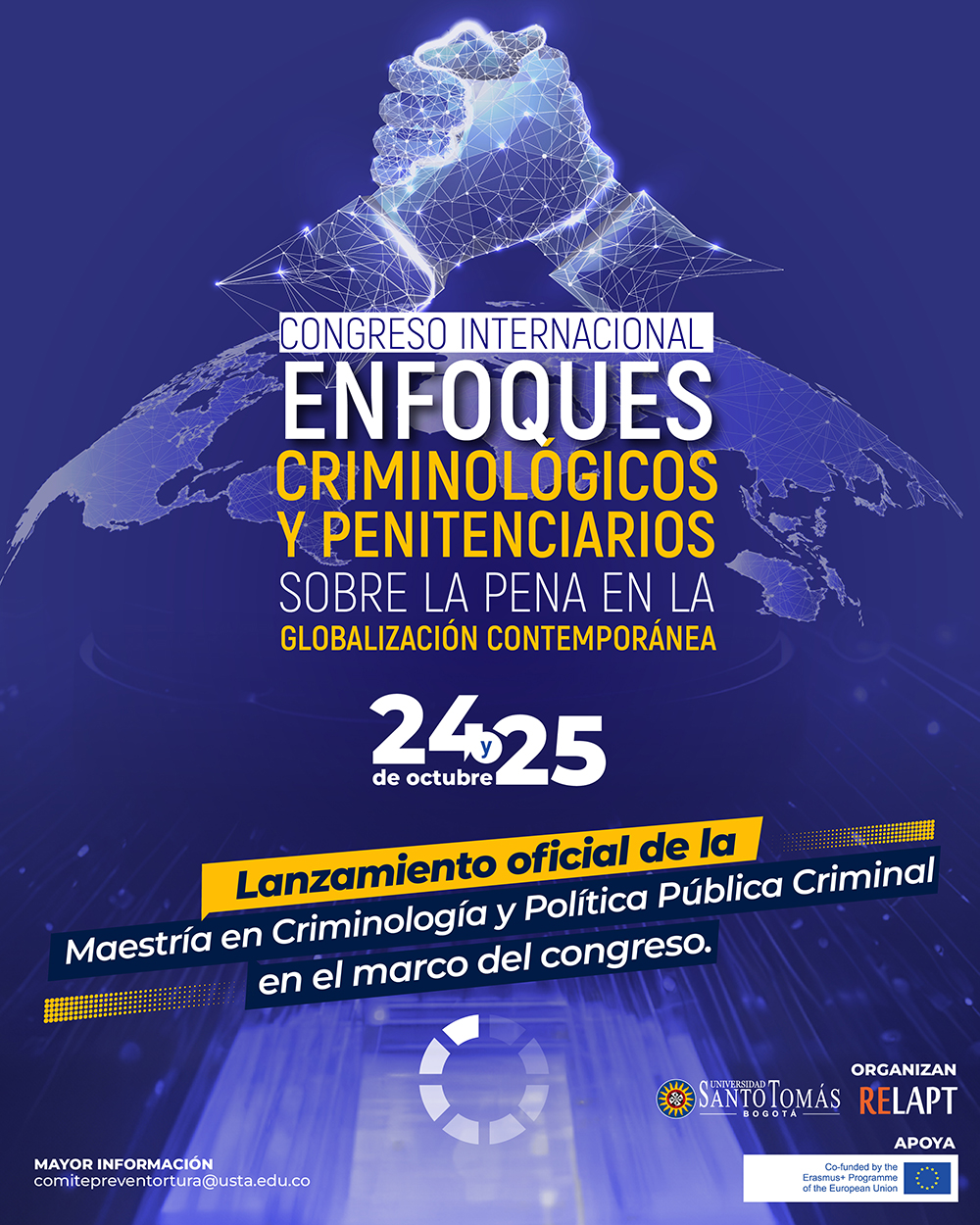 Congreso Internacional de Enfoques Criminologicos y Penitenciarios 1080x1350 LANZAMIENTO Opt